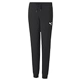 PUMA Mädchen Moderne Sporthose Cl G Strickhose, Schwarz, 152