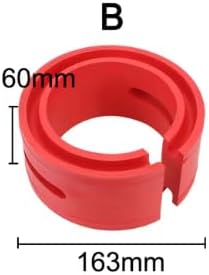 Car Shock Absorber Rubber Spring Bumpers Power Cushion Suspension Buffer Set Off Road 4x4 Auto Automotive Accessories Universal (B)