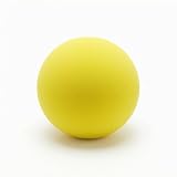 SunsoilGiant Silent Trainingsball Pickleball Trainingsball Übungsball Freizeitball mit Geräuscharmem Aufprall für Entspanntes Indoor Training für Wohnung Flur, Yellow