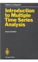 Introduction to Multiple Time Series Analysis 0387569405 Book Cover