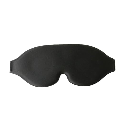 Angodaアイマスク 睡眠用 シルクアイマスク 天然シルク素材 通気性 圧迫感なし アイマスク 遮光 速眠用品 超軽量 洗濯可能 長さ調節自在 男女兼用 3D立体型 軽量 昼寝用 旅行用 (K)