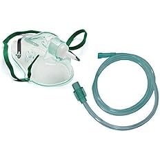OXY99 Universal Adapter Oxygen Mask with Adjustable Elastic Strap - Oxygen Face Mask for Adult, Soft Mask With Perfect Fit Crush-Resistant Tubing, Mask for Oxygen Generator ING. BOSCHI ITALY-image-18