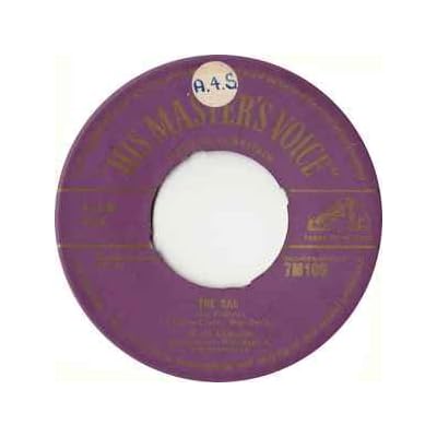 Jean Sablon Accompanied By Wal-Berg & His Orchestra* &lrm;&ndash; The Cab = Le Fiacre Label: His Master's Voice &lrm;&ndash; 7M109 Format: Vinyl, 7", 45 RPM