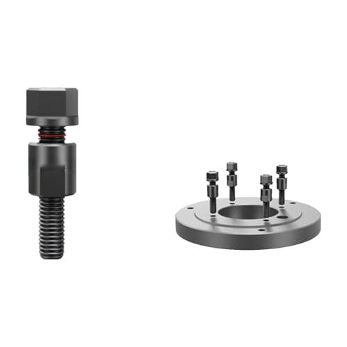 Bride de mandrin tour CNC C5 C6 avec vis double tête M12 M16
