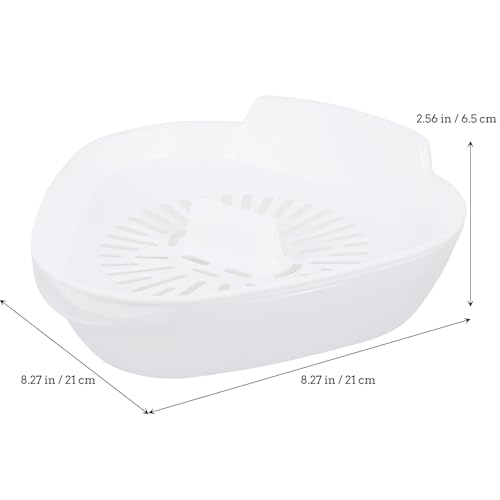 Divisor de clara de huevo para evitar desastres en la cocina y moldes para microondas limpios 3