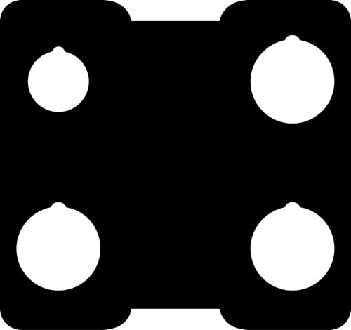 StoveGuard USA-Made, Custom Designed & Precision Cut Stove Cover for Gas Stove Top, Premium 6x Thicker Heavy-Duty Wolf Gas Range, Model# DF304