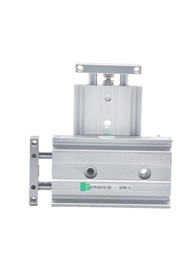 Vérin STR2-M-6-40 à double tige de piston pneumatique haute précision - 6