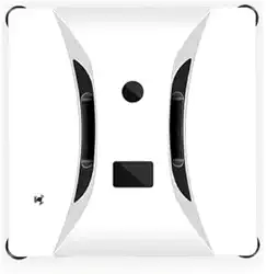 Robo Limpa Vidros Automático Janela Espelho Controle Remoto Branco