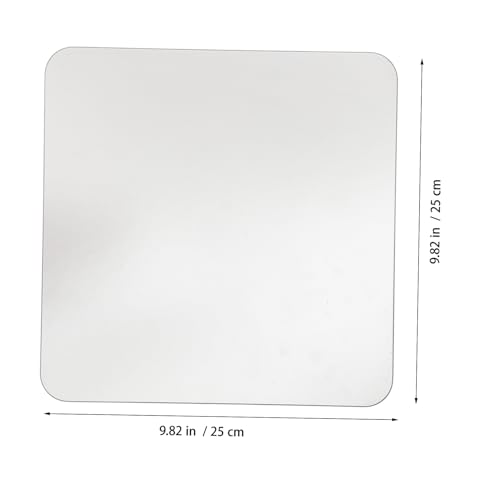 Tapis de souris en verre accessoire PC gaming lisse transparent pression