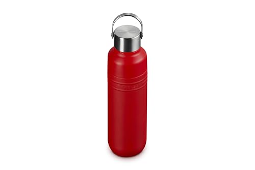On The Go - Botella isotérmica (acero inoxidable, 500 ml), color rojo