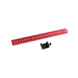 【Material】: Das Aluminium-Positionierungslineal besteht aus einer Aluminiumlegierung, die und verschleißfest ist und eine hohe Festigkeit aufweist, um eine langfristige Leistung und Zuverlässigkeit zu gewährleisten