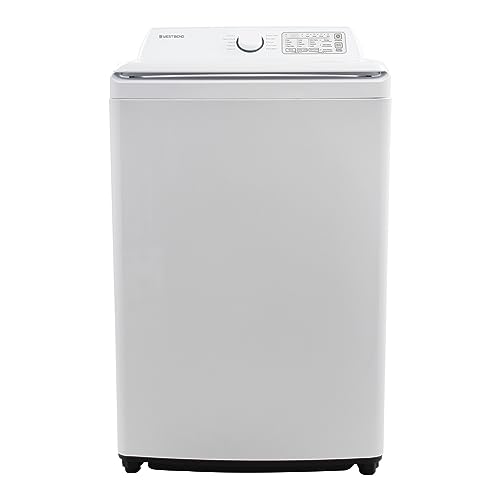 West Bend Washing Machine Top Load Compact, 3.7-Cu.Ft, White