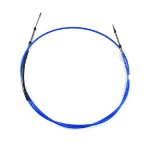 Steering Cable is Compatible with Kawasaki Model SX 650cc 1987-1990 WSM 002-074 OEM# 59406-3705, 59406-3708