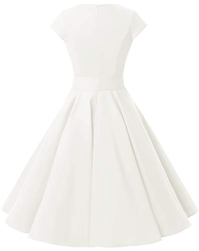 Image of Dressystar Women's Vintage Cocktail Party Dress 1950s Retro Rockabilly Prom Dresses