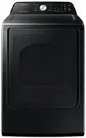 Samsung 7.4 Cu. Ft. Brushed Black Gas Dryer with Sensor Dry