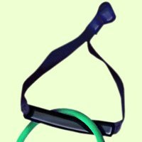 Web Slide Rubber Saddle Web Anchor Strap — 12 Pack — Perfect for Bands, Bilateral Tubes, and Unilateral Tubes — Physical Rehab Accessory for Clinic, Home, or Gym