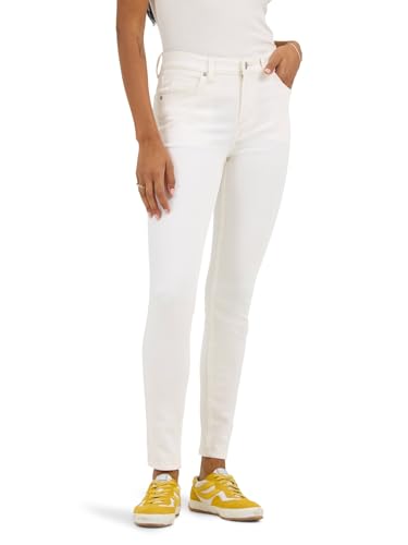 Best Petite White Jeans for Women Over 50: Flattering Fits That Won't Quit on You 10 Lee Women's Legendary Mid Rise Skinny Jean, Light Form, 12