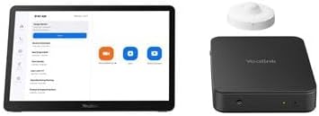TWA Yealink Bundle of MCoreKit-C5-ZR Zoom Rooms Base-kit for Diverse Meeting Rooms, Rooms, RingCentral, Vonage, Teams Connects to PC, Mac, Cell & Softphones with TWAComm Microfiber Cloth