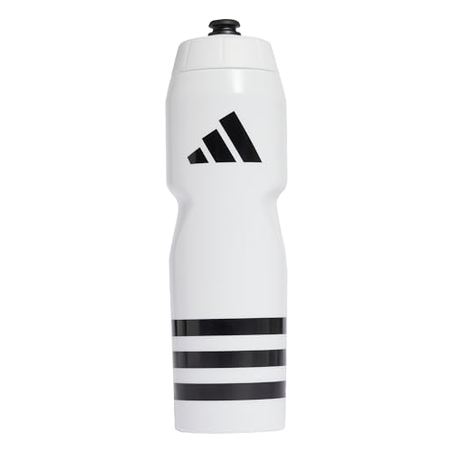 adidas Unisex Tiro 0.75 Litre Bottle, white/black, One Size