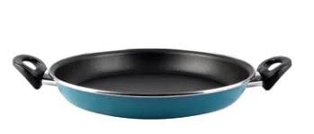 LOGAN Paellera de acero apta para inducción, interior antiadherente 34cm Country MAGEFESA