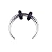 New 2026 1 Piece Surgical Ox Horn Vintage Nose Septum Hoop Rings Ear Clicker Horseshoe Taper Piercing Body Jewelry Fashion Trendy Accessories Creative Gift