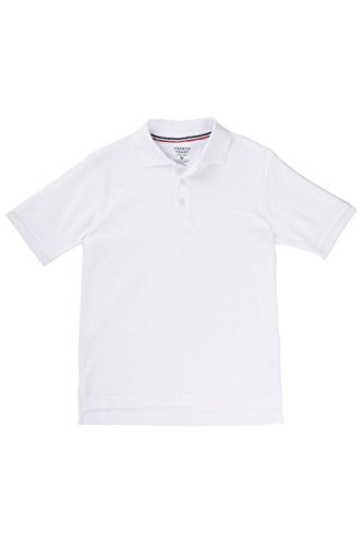 Image of French Toast Big Boys' Short Sleeve Pique Polo