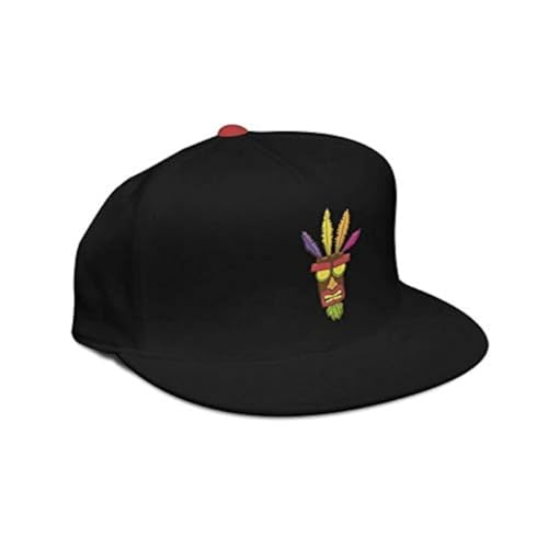 Sip 19 Casquette Crash Bandicoot Aku Aku, Noir