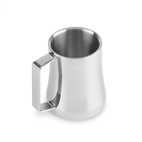 Daddynme Stainless Steel Coffee Mug, 304 Coffee Mug, Double Wall Beer Stein, Tumbler with Handle, Insulated Beer Mug With Beer Opener,Beer Gifts For Men (14 oz)