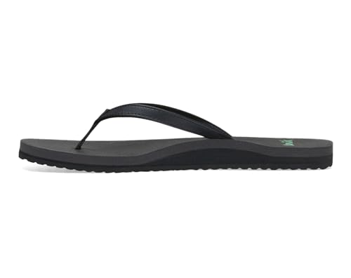 Image of Sanuk Yoga Joy Womens Flip Flops | Yoga Mat Footbed | Sandals for Women | Womens Yoga Sandals | Women's Beach Sandals