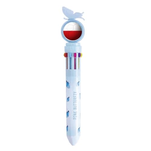 Stylo à bille Pologne multicolore parfait pour organiser vos notes de cours