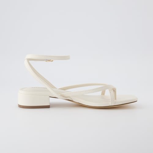 CUSHIONAIRE Women's Novella low block heel sandal +Memory Foam and Wide Widths Available4