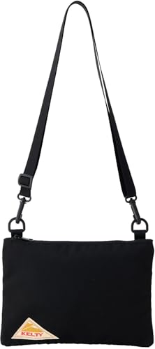 KELTY(ケルティ) アウトドア ショルダーバッグ ES FLAT POUCH S サコッシュ風 18cm×26cm×1cm ブラック 3259270626