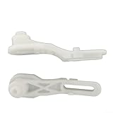 Lieferumfang: Paket enthält zwei Ersatz-HLK-Steuerhebel für Auto-Klimaanlagen, Lüftungs- und Heizungssysteme, beschriftet mit Teilenummer A