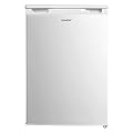 COMFEE' RCD133WH3(E) Frigorifero, 131L senza congelatore, compressore inverter, scomparto per frutta e verdura, 84,5 cm (altezza x larghezza x altezza), 72 kWh all'anno, regolazione della temperatura