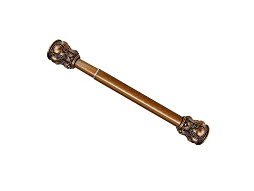 Tringle à rideau de douche télescopique antique extensible jusqu'à 260 cm