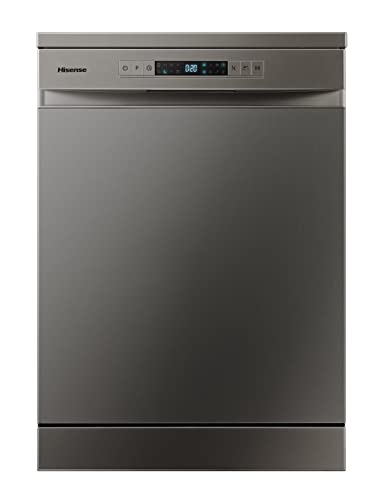 Hisense Dishwasher Stainless Steel 8 Programs With 15 Place Settings Three Baskets Color Silver Model - H623.