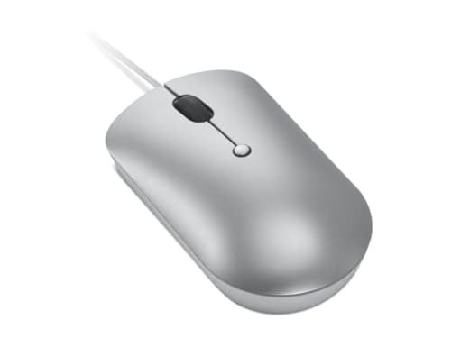 Image of Lenovo 540 USB-C Compact Wired Mouse (Cloud Grey), GY51D20877
