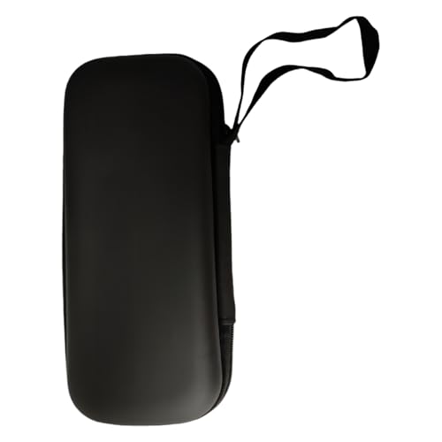 Funda para disco duro – Funda de transporte de viaje a prueba de golpes de 7.87 pulgadas con asa ajustable, carcasa cilíndrica ligera para laptop, accesorios de computadora, almacenamiento electrónico