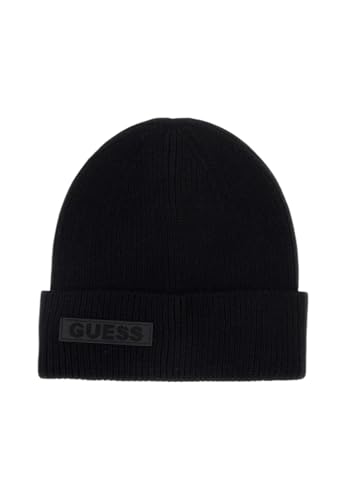 GUESS Beanie, Color BLA - Black BLA - Black One Size, Noir , Taille Unique
