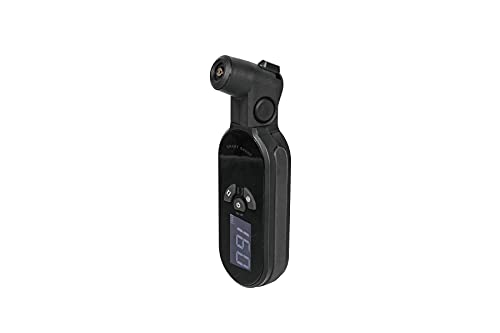 Topeak Unisex – Erwachsene SmartGauge D2X Digital-Manometer, Schwarz, 11,8 x 4,2 x 1,9 cm