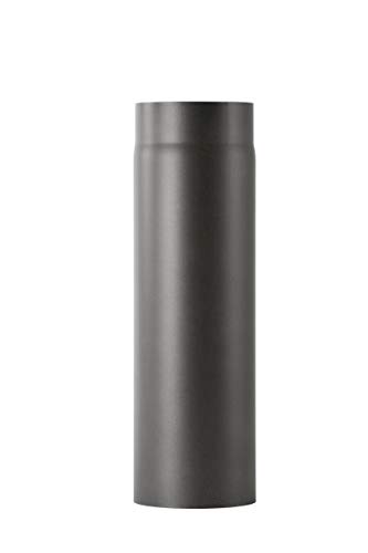 Tubo per stufa tubo 0,75 m Ø 150 in colore grigio # 288 2 mm