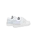 Lacoste Women's Court Cage Sneaker, White/Light Blue, 8