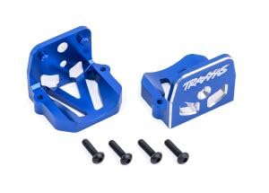 XRT, X MAXX, mocowanie silnika aluminium (F&R) (niebieski)