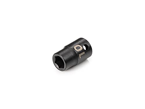 Image of TEKTON 3 /8 Inch Drive x 10 mm Shallow 6-Point Impact Socket | SID12110