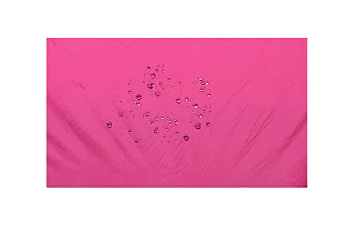 Image of The Furnishing Tree Mattress Protector /Waterproof Bedsheet Size WxL 60x75 Inches Queen Size Polyester Pink