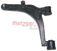 Bras de liaison Metzger 58063701 de suspension de roue en acier forgé premium