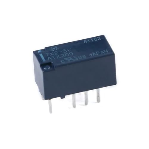 Relais de signal CC 12V TX2-12V 8 broches pour commutation de circuit 2A