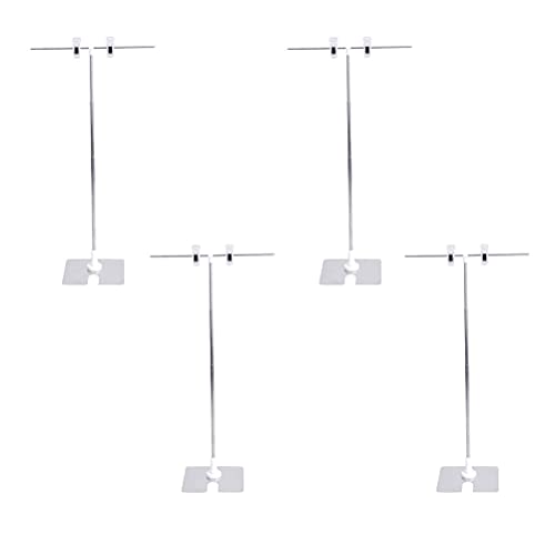 Cabilock 4 Stks Telescopische Poster Stands T Type Reclame Rekken Metalen Display Stands - Image 4