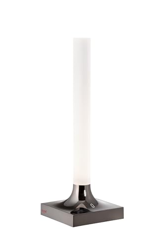 Kartell Lampada Ricaricabile dimmerabile, Titanio, H 29 cm