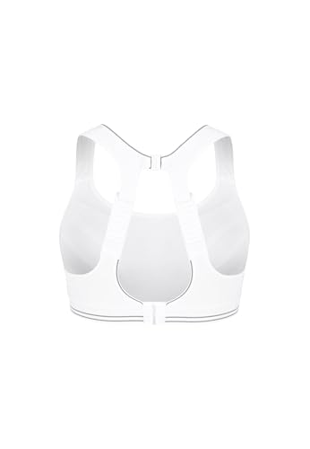 Champion Sa S5044 Ultimate Run Bra Sujetador Deportivo, Color Blanco, 95C para Mujer